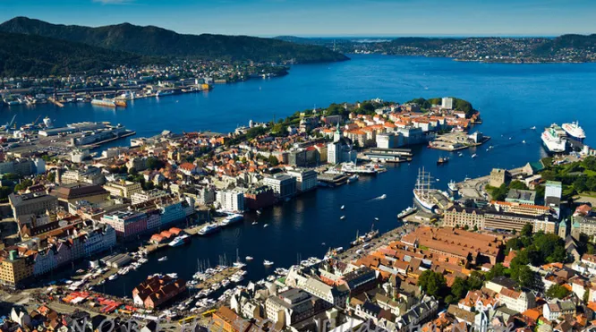 Helikoptertur over din by