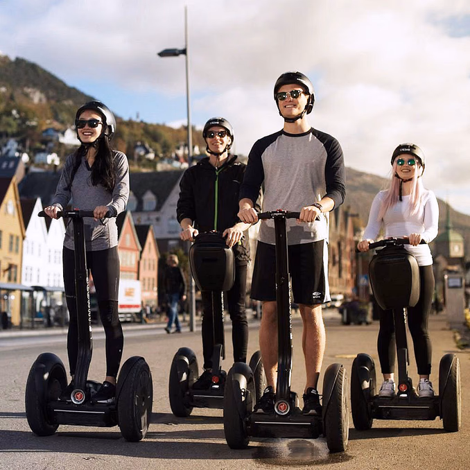 Segway by night
