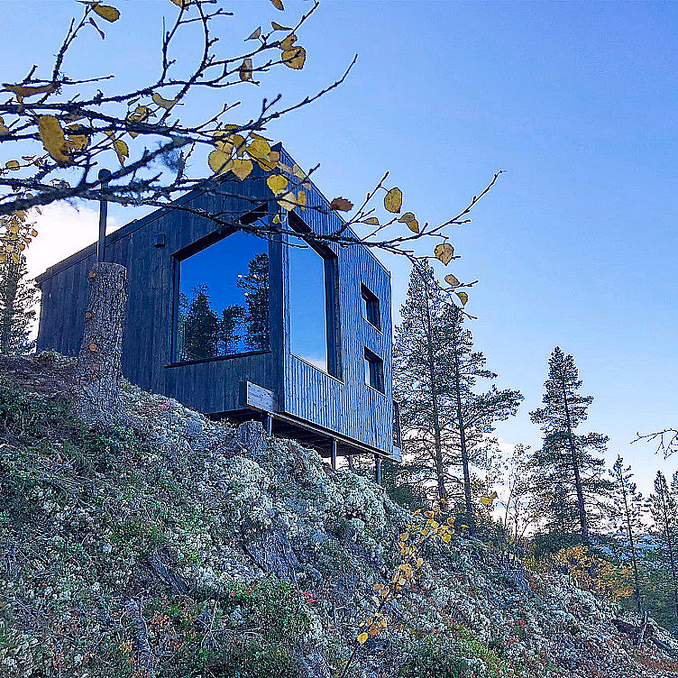 Natt i fjelltopphytte