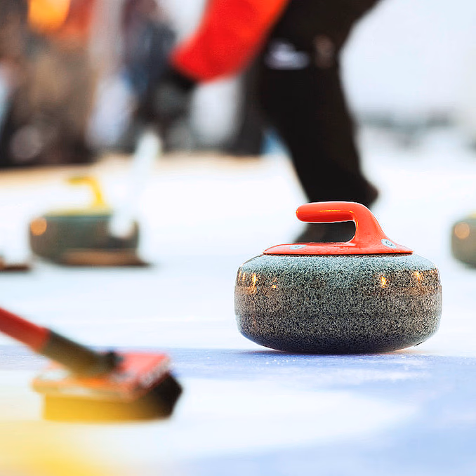Curling med instruktør
