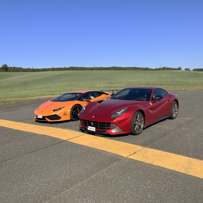 Ferrari vs Lamborghini Speedtest