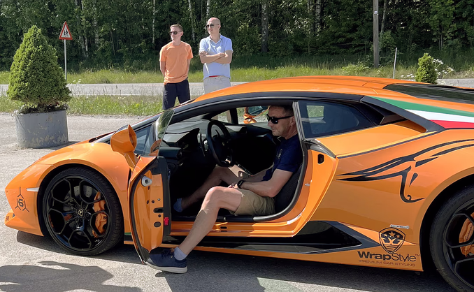 Kjør Lamborghini