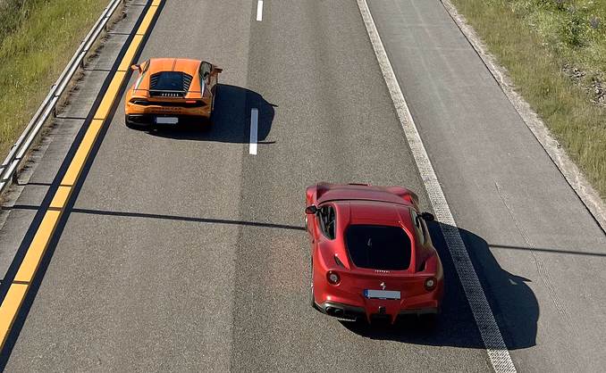 Kjør Ferrari & Lamborghini