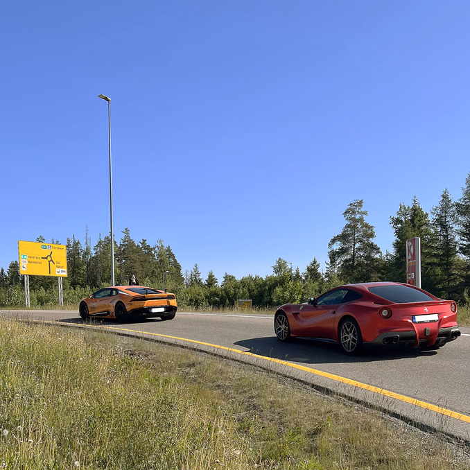 Kjør Ferrari & Lamborghini