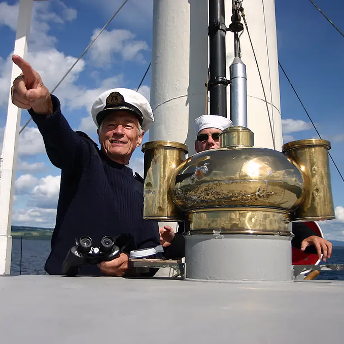 Hjuldamper med middag