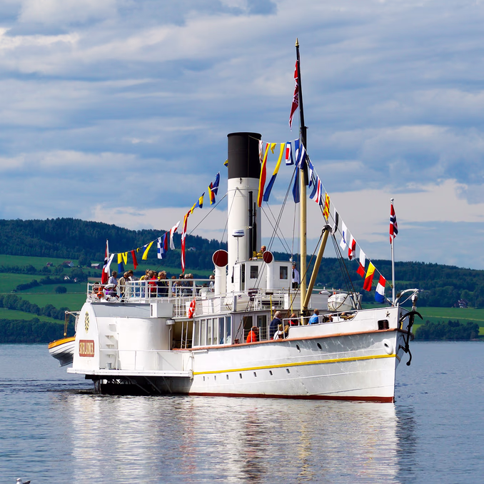 Hjuldamper med middag