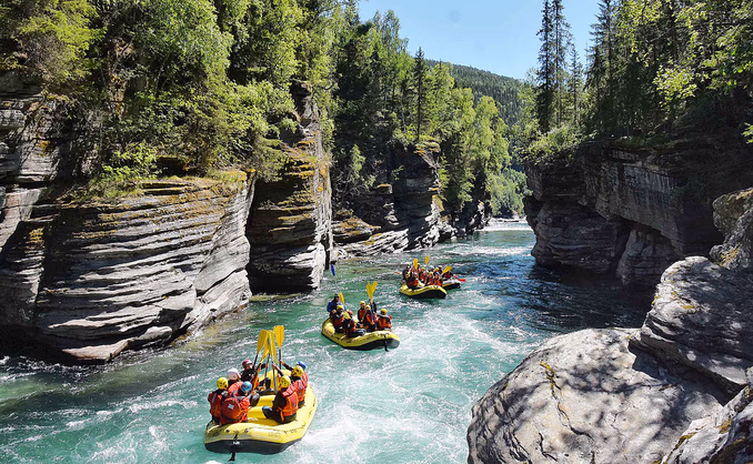 Rafting heldag