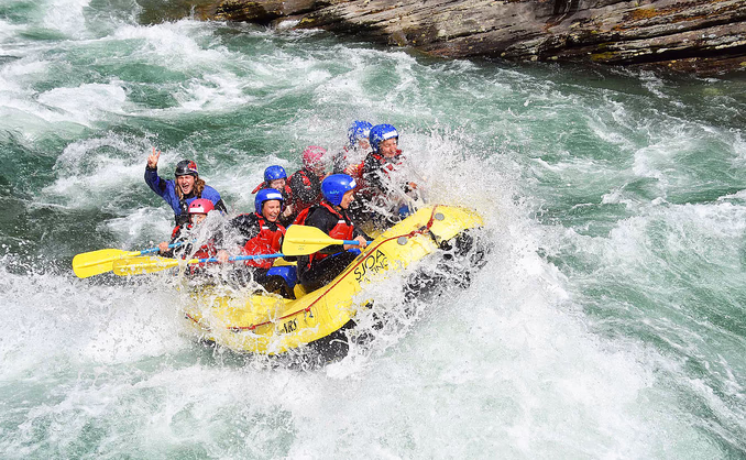 Rafting heldag