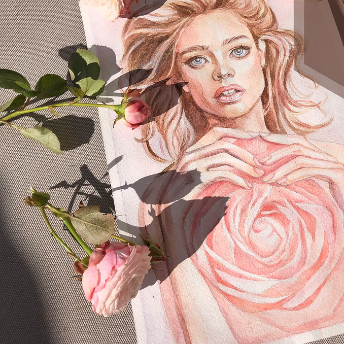Oljemaling med kunstner x 3