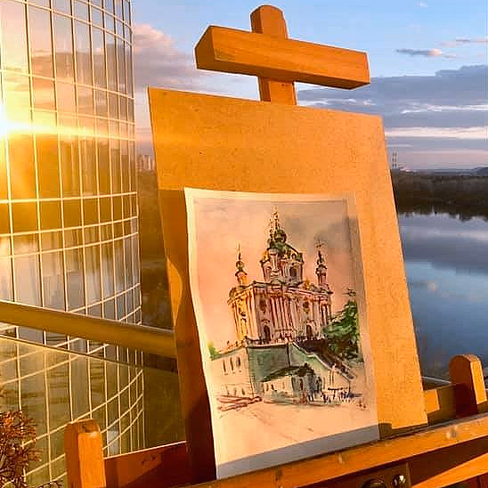 Oljemaling med kunstner privattime