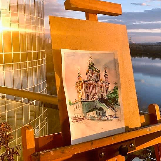 Oljemaling med kunstner privattime