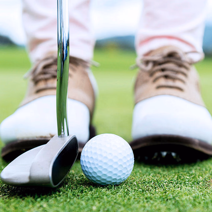 Golfrunde med proff