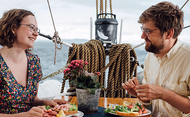 Fjordcruise med reker for to