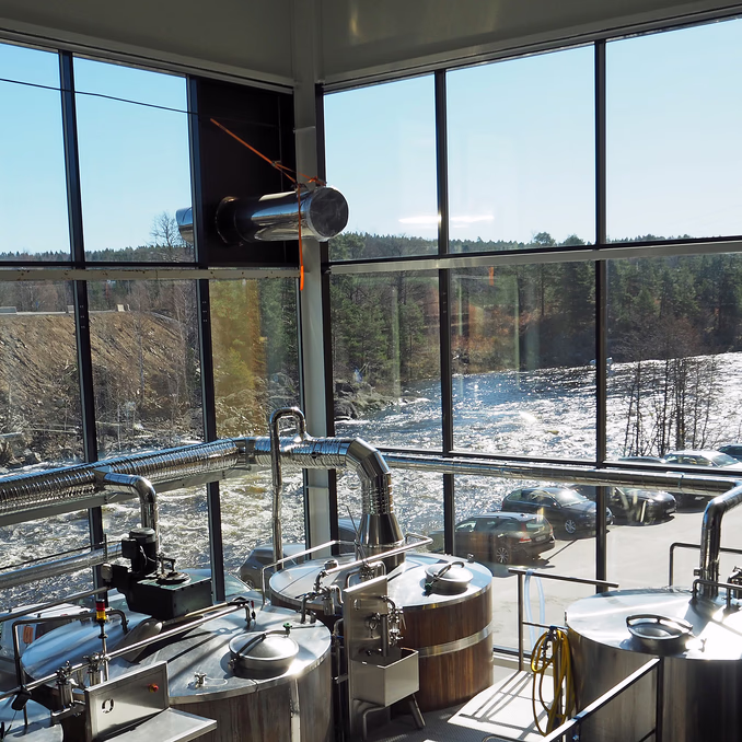 Nøgne Ø ølsmaking og bryggeriomvisning