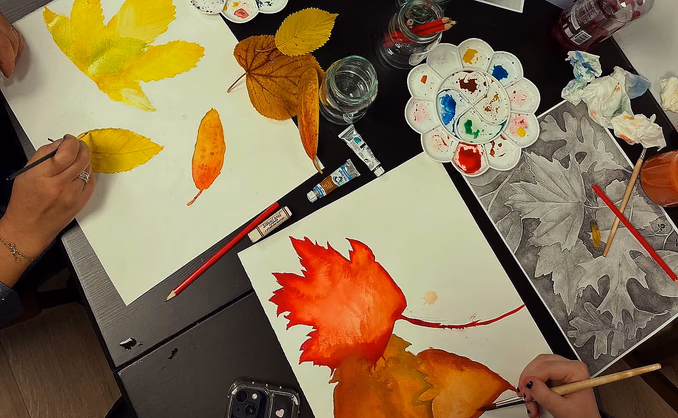 Akvarell watercolor workshop