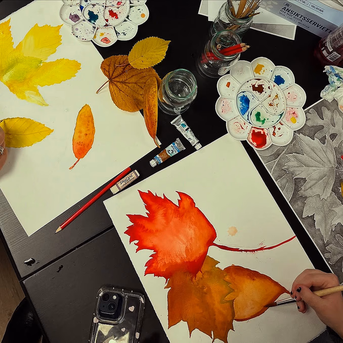 Akvarell watercolor workshop