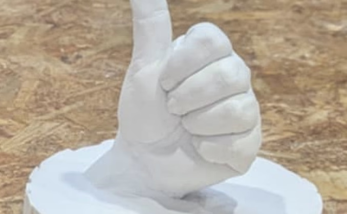 Din hånd som kunst for to