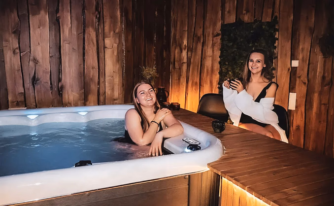 Spa, massasje, sauna & jacuzzi for to