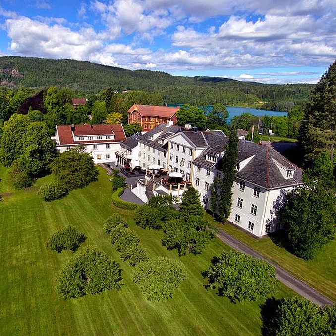 Herregårdsopphold og hundekjøring