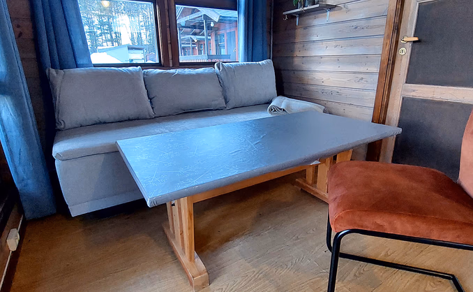 Hyttetur med vedfyrt sauna