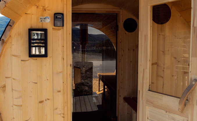 Hyttetur med vedfyrt sauna