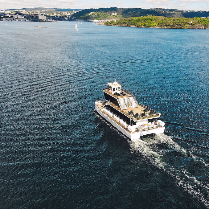 Oslofjorden silent cruise