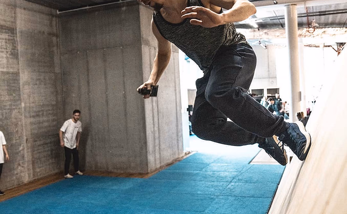 Parkour med instruktør