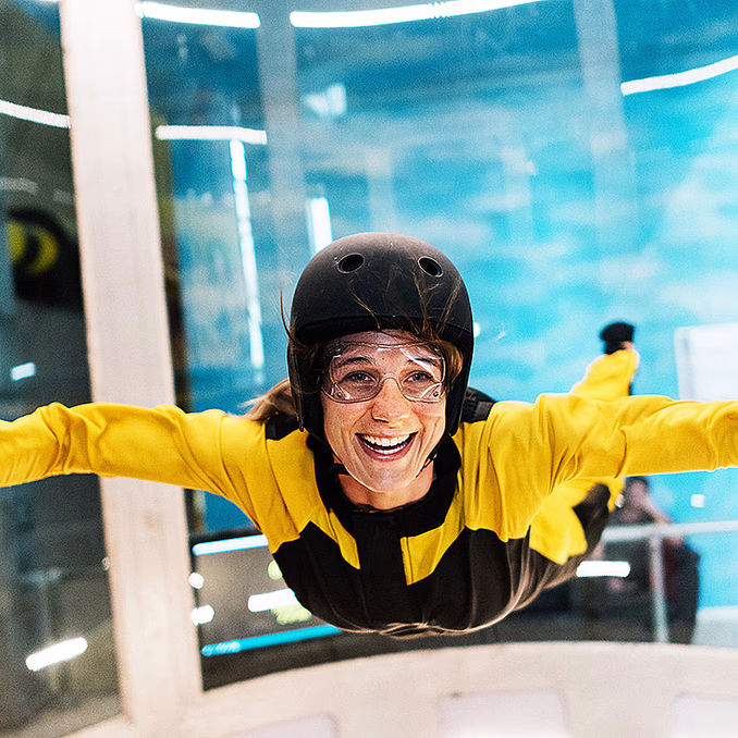 Indoor skydive