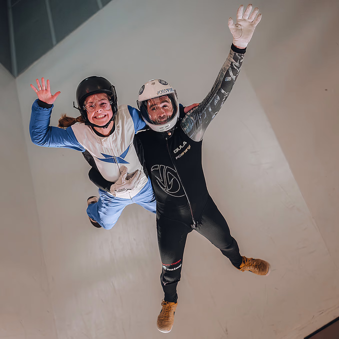 Indoor skydive