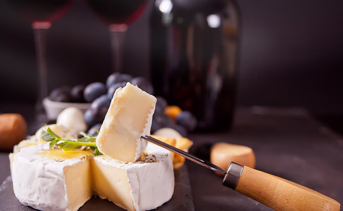 Vin- og ostekveld for to
