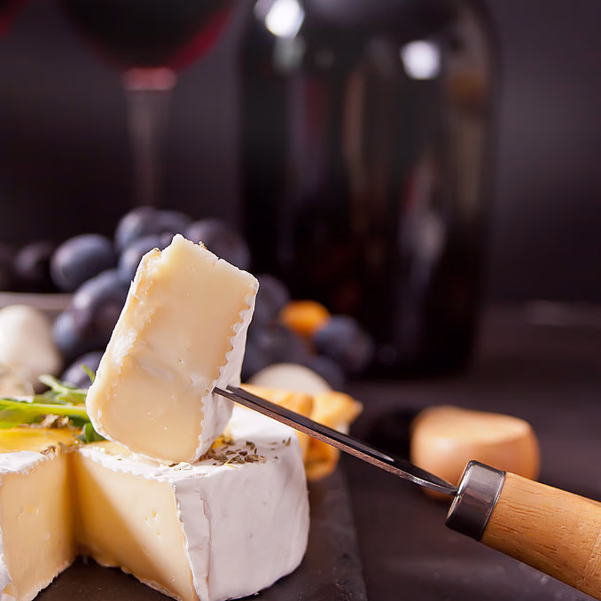 Vin- og ostekveld for to