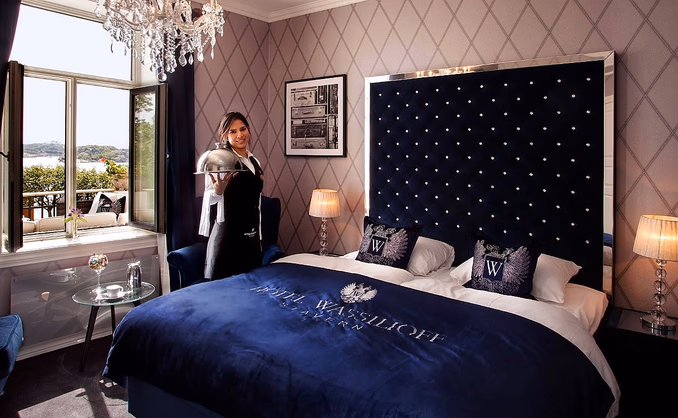 Romantisk hotellnatt
