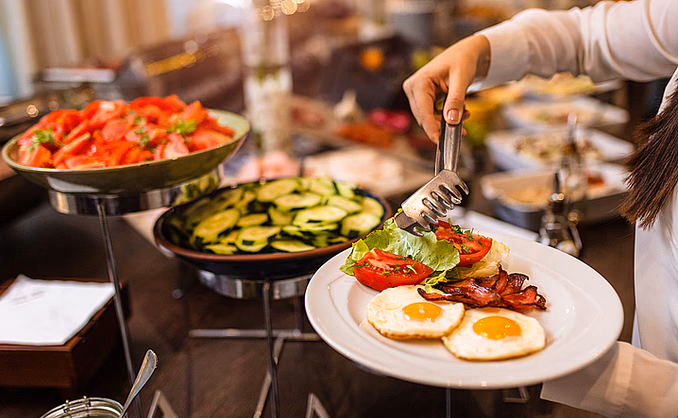 Hotellfrokost for to