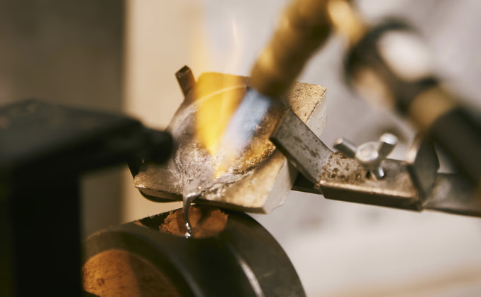 Date på smykkeverkstedet