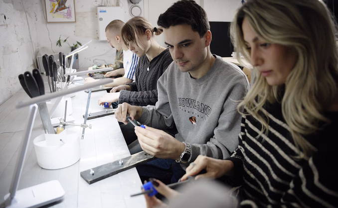 Date på smykkeverkstedet