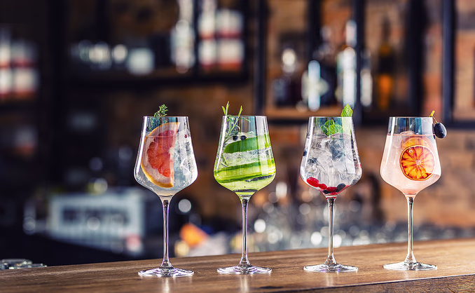 En kveld på ginbar for to