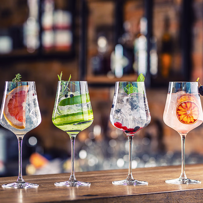 En kveld på ginbar for to