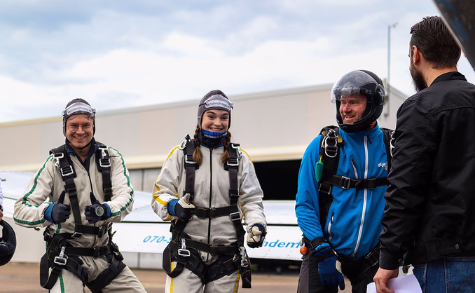 Tandem fallskjermhopp