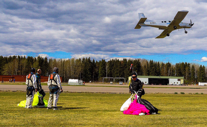 Tandem fallskjermhopp