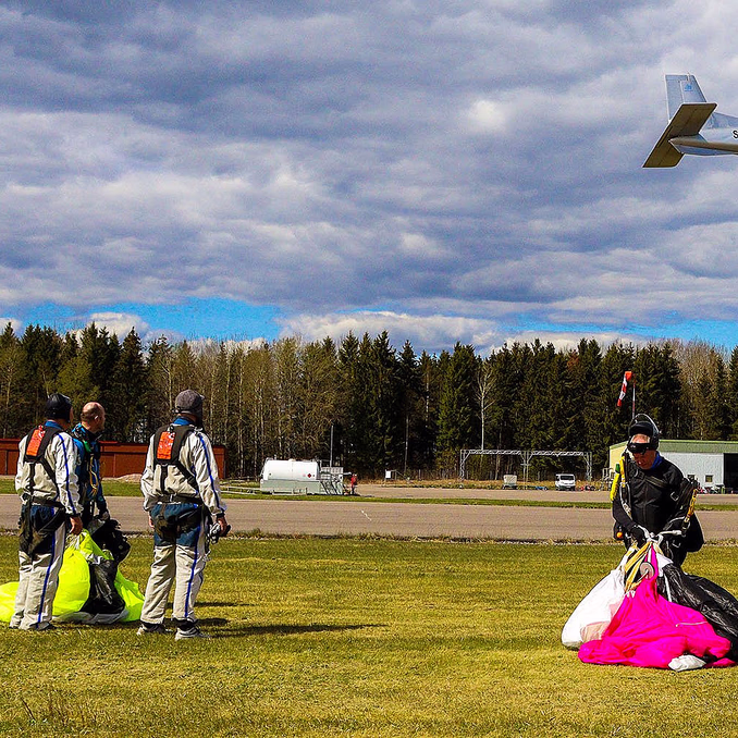 Tandem fallskjermhopp