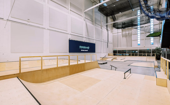 Skatepark for to