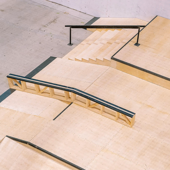 Skatepark for to