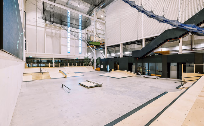 Skatepark for to