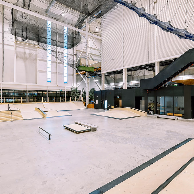 Skatepark for to