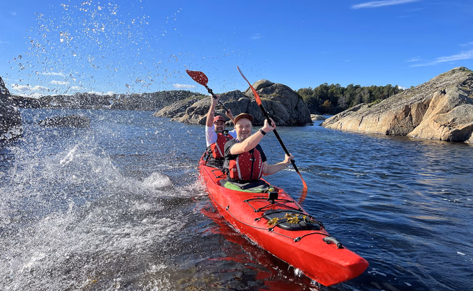 Guidet tur med havkajakk