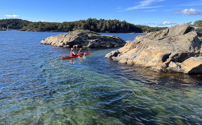 Guidet tur med havkajakk