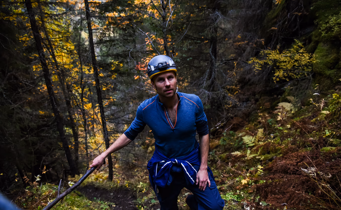 Grottetur i Øyfjellgrotta