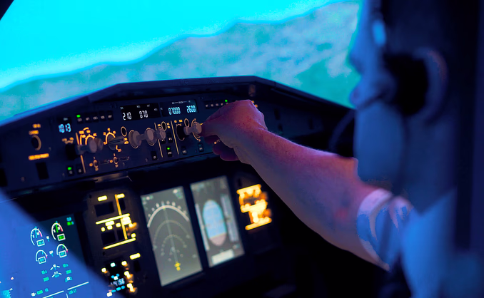 Airbus flysimulator for to