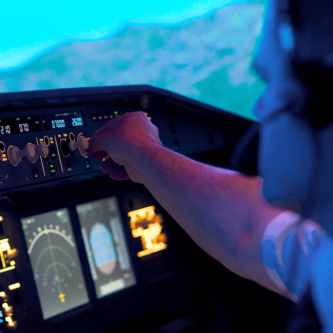 Airbus flysimulator for to