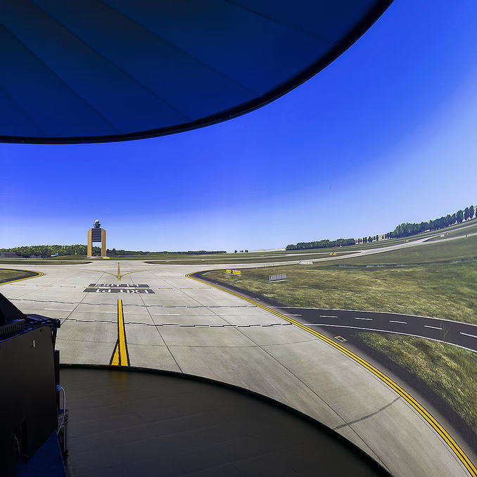 Airbus flysimulator for to